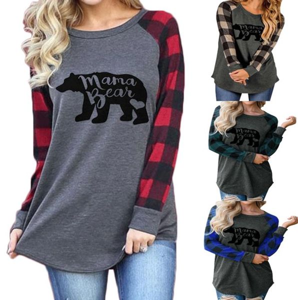 womens designer t shirts plaid stitching autumn casual long sleeved crew neck womens fashion t shirts, White
womens designer t shirts plaid stitching autumn casual long sleeved crew neck womens fashion t shirts, White