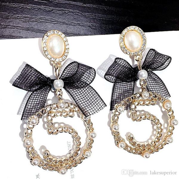 new arrival no5 luxury designer earring women bowknot pearls rhinestone stud earring gift for love girlfriend epacket shipping, Golden;silver
new arrival no5 luxury designer earring women bowknot pearls rhinestone stud earring gift for love girlfriend epacket shipping, Golden;silver