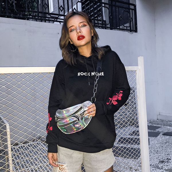 hoodies women sweatshirt harajuku letters print pocket warm thicken pullovers hip hop loose solid female sweatshirts e2, Black
hoodies women sweatshirt harajuku letters print pocket warm thicken pullovers hip hop loose solid female sweatshirts e2, Black