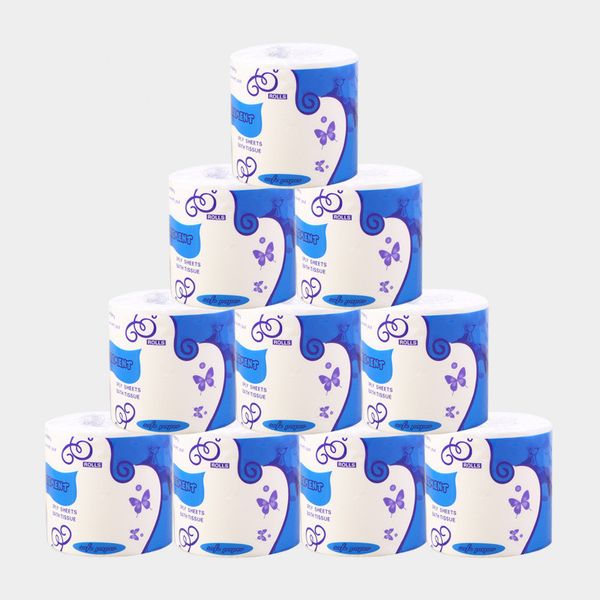 10 rolls/lot toilet paper home bath household three-layer paper towels soft facial tissues
10 rolls/lot toilet paper home bath household three-layer paper towels soft facial tissues