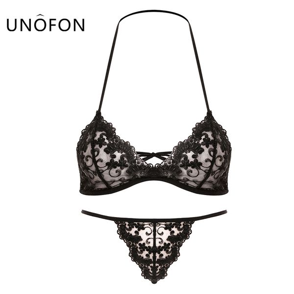 unofon erotic floral mesh halter bikini bra set lingerie porno sleepwear lace underwear clothes, Red;black
unofon erotic floral mesh halter bikini bra set lingerie porno sleepwear lace underwear clothes, Red;black