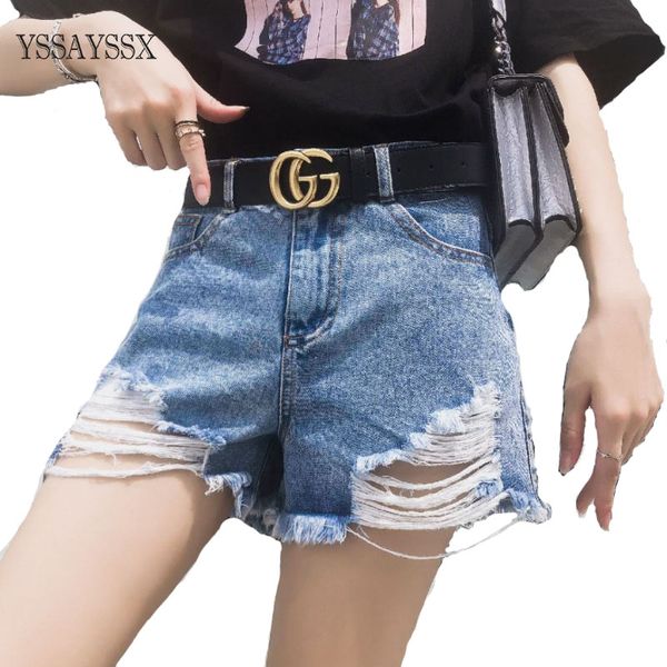 yssayssx summer new ultrashort denim shorts slim and loose female high waist shorts student trend 2019 blue women, White;black
yssayssx summer new ultrashort denim shorts slim and loose female high waist shorts student trend 2019 blue women, White;black