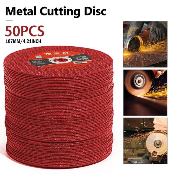50pcs cutting discs 100 angle grinder stainless steel metal grinding wheel resin double mesh ultra-thin polishing piece
50pcs cutting discs 100 angle grinder stainless steel metal grinding wheel resin double mesh ultra-thin polishing piece