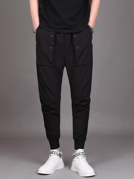 2020 new fashion men slim small feet harun pants spring korean version of tapered feet youth fashion casual pants, Black
2020 new fashion men slim small feet harun pants spring korean version of tapered feet youth fashion casual pants, Black