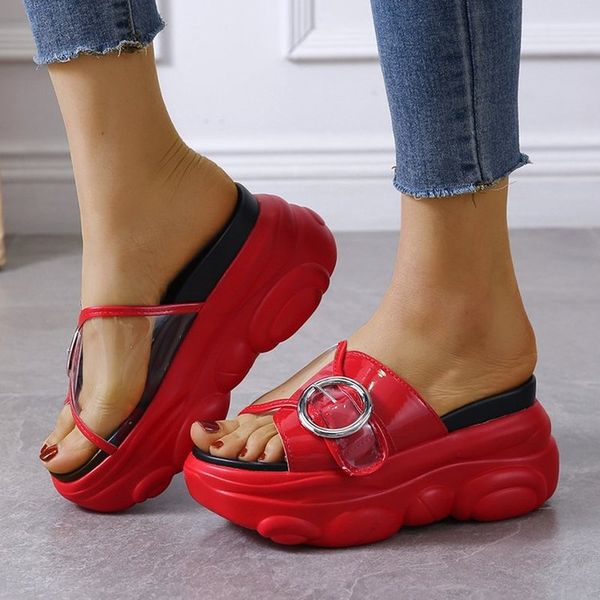 women summer sandals high heels wedges shoes woman clear slippers slides peep toe sandalias mujer sapato feminino d851, Black
women summer sandals high heels wedges shoes woman clear slippers slides peep toe sandalias mujer sapato feminino d851, Black
