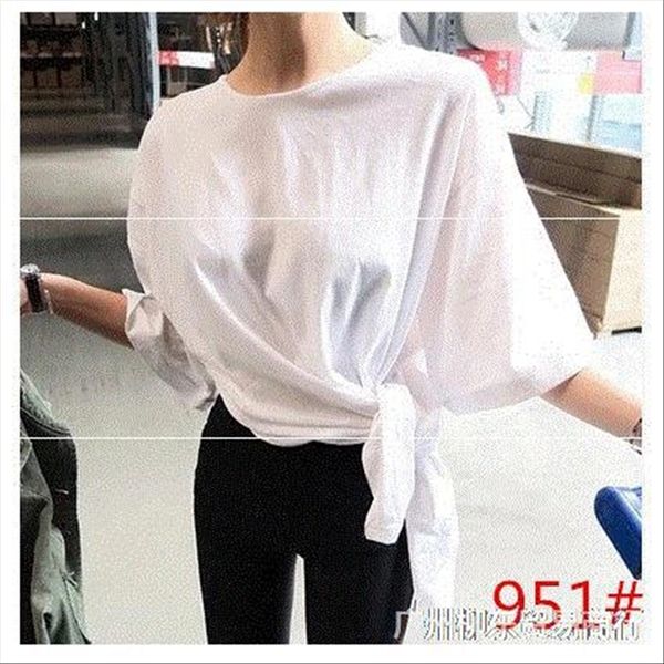 2020 short-sleeved t-shirt women's bf loose large size simple t-shirt long skirt all-match split mid-length top, White
2020 short-sleeved t-shirt women's bf loose large size simple t-shirt long skirt all-match split mid-length top, White