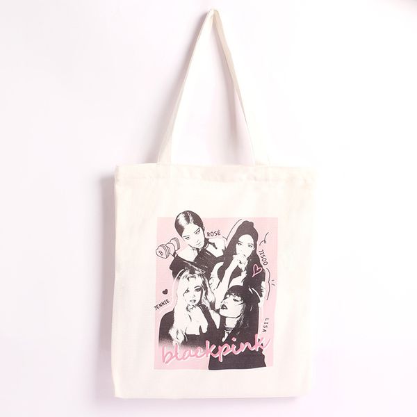 kpop blackpink shoulder bag handbag zipper printing travel shopping bags blackpink fashion canvas bag fans gifts drop shipping
kpop blackpink shoulder bag handbag zipper printing travel shopping bags blackpink fashion canvas bag fans gifts drop shipping
