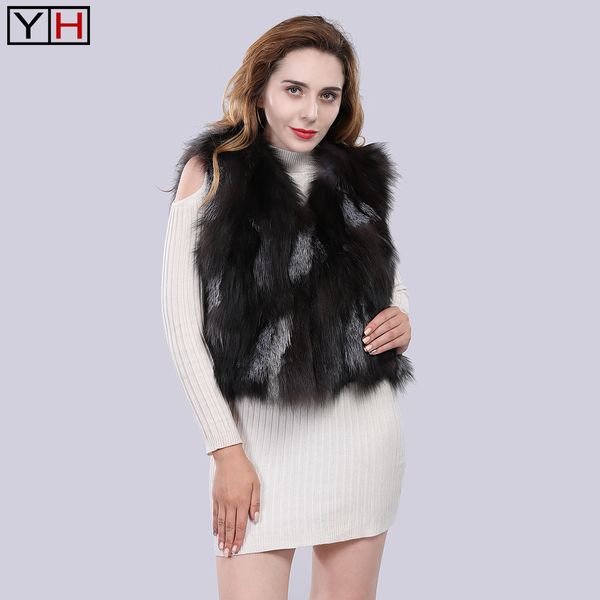 winter women genuine silver fur vest lady real fur vest jacket fashion 100%natural coat custom big size, Black
winter women genuine silver fur vest lady real fur vest jacket fashion 100%natural coat custom big size, Black