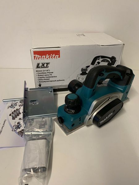 New makita dkp180z 18v lxt cordle 82mm planer body only made in