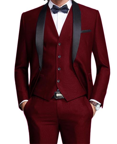 Fashion 3 Pieces Men's Suit Set for Wedding Slim Fit Notch Lapel Groomsmen Tuxedo Blazers Business Jacket Set (Suit+Vest+Pant, White;black
Fashion 3 Pieces Men's Suit Set for Wedding Slim Fit Notch Lapel Groomsmen Tuxedo Blazers Business Jacket Set (Suit+Vest+Pant, White;black