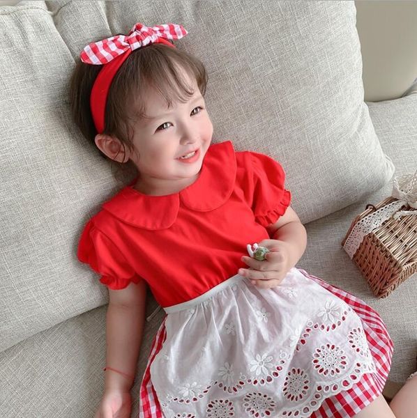 2020 selling baby girls 3 pcs set dress+skirt+headband summer kids girls suits 1-7 years, White
2020 selling baby girls 3 pcs set dress+skirt+headband summer kids girls suits 1-7 years, White