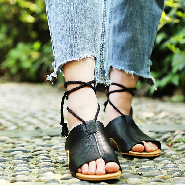 zapatos mujer summer sandals women flats ladies shoes woman ankle strap lace up flip flop new party wedding shoes femme, Black
zapatos mujer summer sandals women flats ladies shoes woman ankle strap lace up flip flop new party wedding shoes femme, Black
