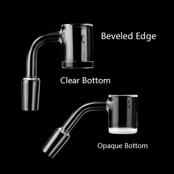 Newest Beveled Edge Gavel Nail Opaque Bottom Quartz Banger 10mm 14mm 18mm 45 & 90 Flat Top Quartz Bangers For Glass Bongs Dab Rigs
Newest Beveled Edge Gavel Nail Opaque Bottom Quartz Banger 10mm 14mm 18mm 45 & 90 Flat Top Quartz Bangers For Glass Bongs Dab Rigs