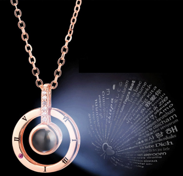 2020 vibrato with the net red pendant 100 languages i love you necklace love eternal memory necklace female alloy jewelry, Silver
2020 vibrato with the net red pendant 100 languages i love you necklace love eternal memory necklace female alloy jewelry, Silver