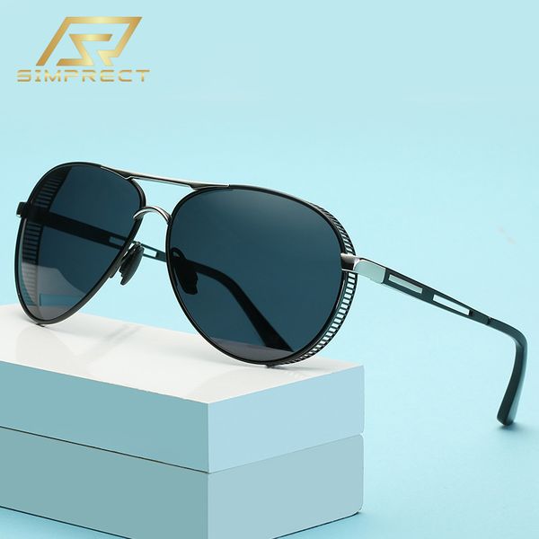 simprect pchromic sunglasses men 2020 retro pilot polarized sunglasses vintage driver's sun glasses for men, White;black
simprect pchromic sunglasses men 2020 retro pilot polarized sunglasses vintage driver's sun glasses for men, White;black
