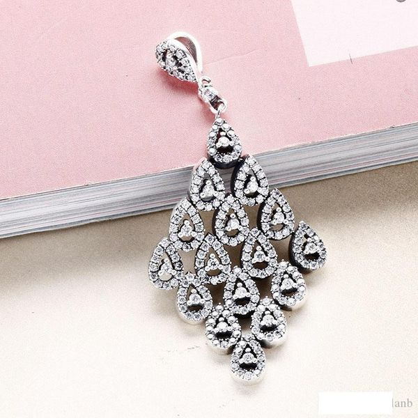 womens real s925 sterling silver drops of water cz diamond pendant necklace fit pandora charms necklace jewelry with gift bag box
womens real s925 sterling silver drops of water cz diamond pendant necklace fit pandora charms necklace jewelry with gift bag box