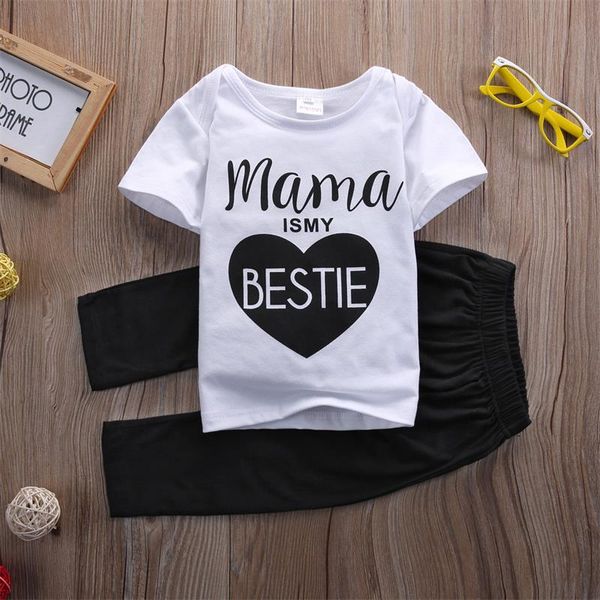 newborn baby boys girls mama e summer outfits kids casual cotton letter t-shirt long pants outfit clothes set 0-24m, Pink;blue
newborn baby boys girls mama e summer outfits kids casual cotton letter t-shirt long pants outfit clothes set 0-24m, Pink;blue