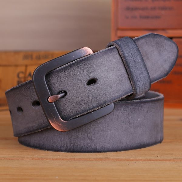 vintage belts for mens women 100% real high quality full grain genuine leather 2018 jeans brown cowboy casual 3.8 cm gray, Black;brown
vintage belts for mens women 100% real high quality full grain genuine leather 2018 jeans brown cowboy casual 3.8 cm gray, Black;brown