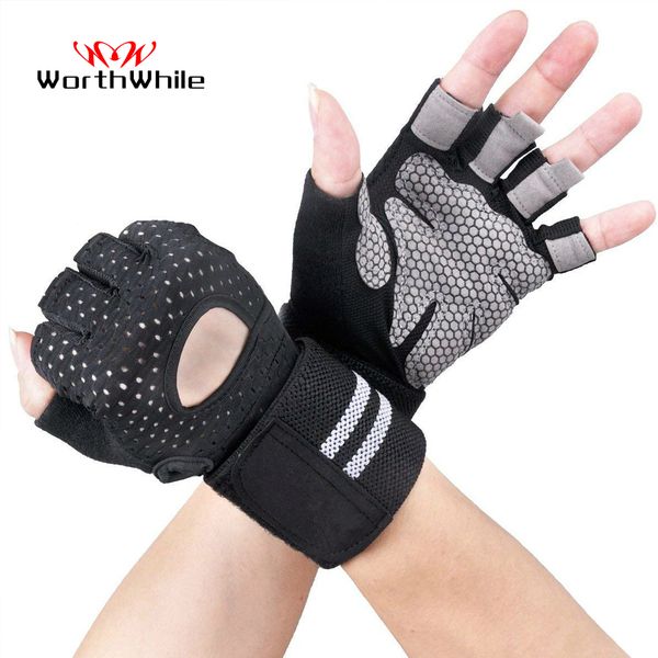 worthwhile half finger gym fitness gloves with wrist wrap support for men women crossfit workout power weight lifting equipment
worthwhile half finger gym fitness gloves with wrist wrap support for men women crossfit workout power weight lifting equipment