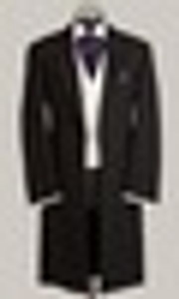 tailcoat style mens suits groomsmen lapel groom tuxedos double-breasted wedding man suit (jacket+pants+vest, White;black
tailcoat style mens suits groomsmen lapel groom tuxedos double-breasted wedding man suit (jacket+pants+vest, White;black
