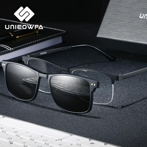 magnet clip on sunglasses men polarized clip on sun glasses for men prescription optical glasses magnetic myopia eyeglasses, White;black
magnet clip on sunglasses men polarized clip on sun glasses for men prescription optical glasses magnetic myopia eyeglasses, White;black