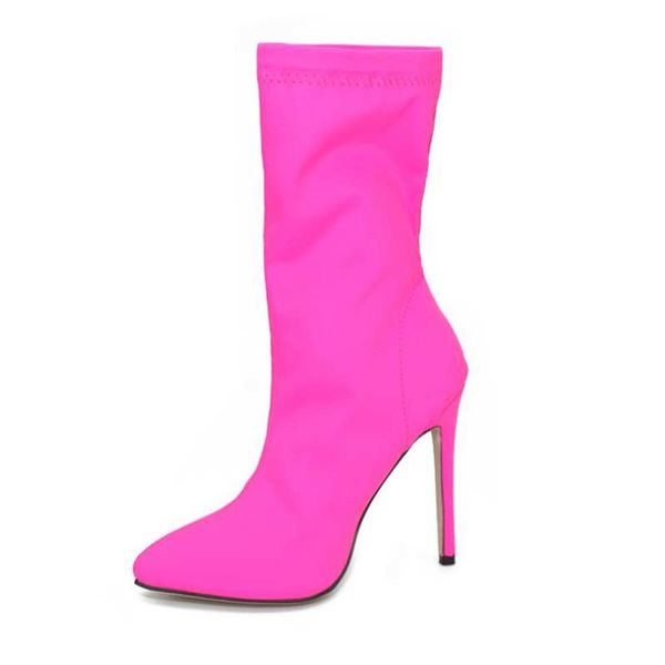 pointed toe elastic candy color cloth heel socks boots thin high heels women shoes pumps size 35-43 mx200508, Black
pointed toe elastic candy color cloth heel socks boots thin high heels women shoes pumps size 35-43 mx200508, Black