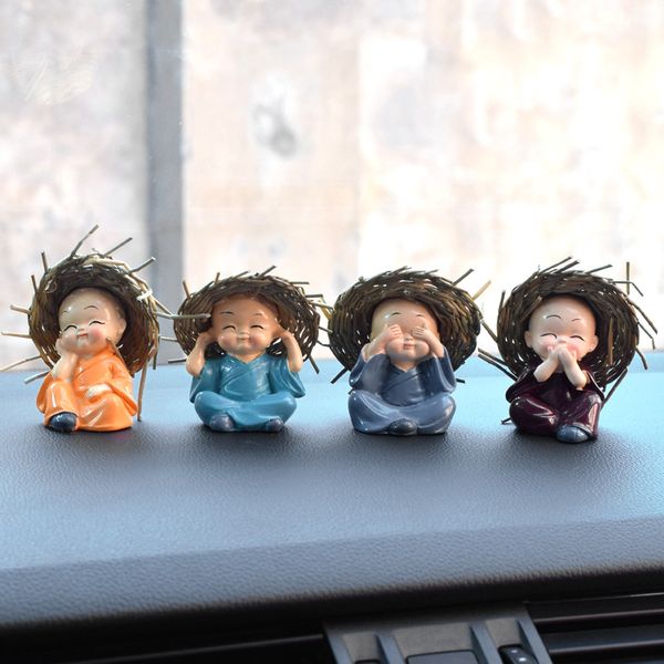 4pcs/lot funny kongfu monk car dashboard toys cute buddhist dolls car ornament interior accessorry auto dashboard decor for home
4pcs/lot funny kongfu monk car dashboard toys cute buddhist dolls car ornament interior accessorry auto dashboard decor for home