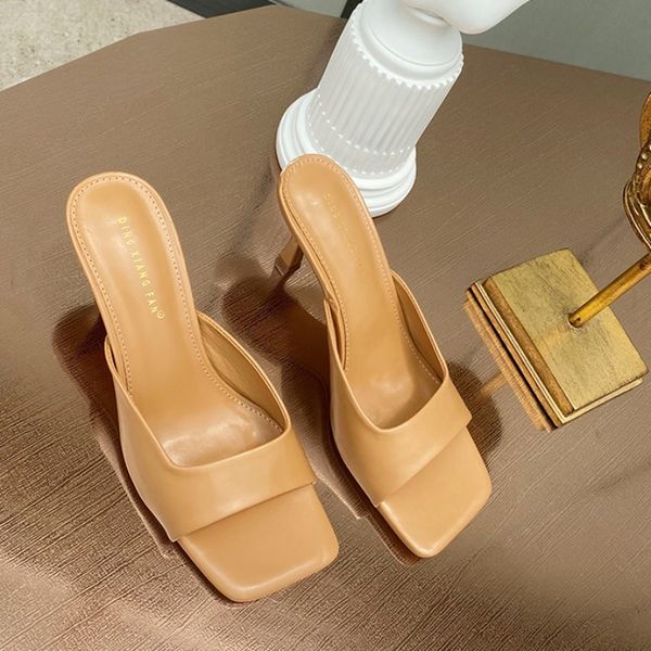 high-heeled shoes lady med slippers casual slipers women square toe slides thin heels heeled 2020 soft summer rome pu, Black
high-heeled shoes lady med slippers casual slipers women square toe slides thin heels heeled 2020 soft summer rome pu, Black