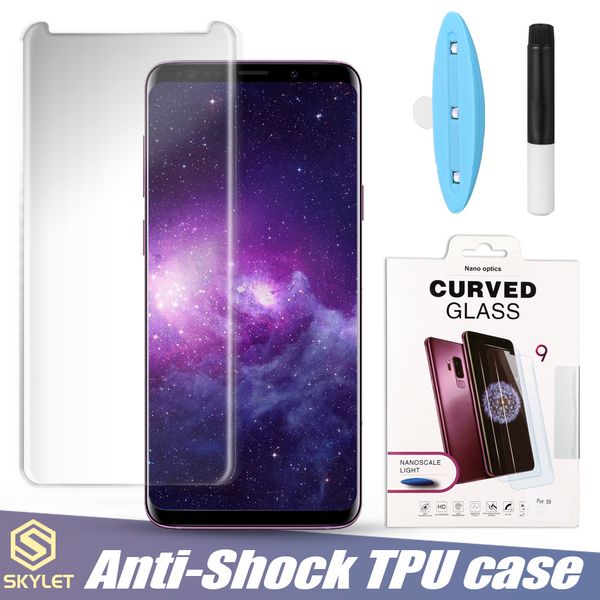 Полный Клей Изогнутых края стекло для Samsung S9 Примечания 10 S10 Liquid Dispersion Tech с УФ-светом закаленного стеклом с розничной коробкой
Полный Клей Изогнутых края стекло для Samsung S9 Примечания 10 S10 Liquid Dispersion Tech с УФ-светом закаленного стеклом с розничной коробкой