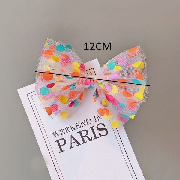 colorful dot mesh hair bows for girls multi-layer kids hair clips beautiful hairpin handmade hairgrips hair accessories, Slivery;white
colorful dot mesh hair bows for girls multi-layer kids hair clips beautiful hairpin handmade hairgrips hair accessories, Slivery;white