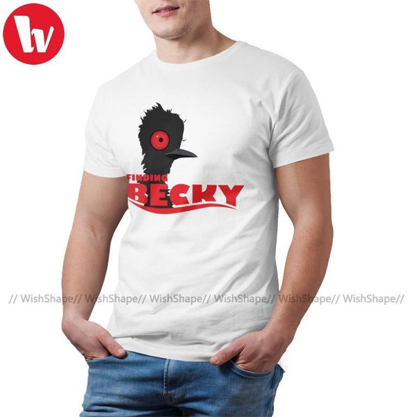 t shirt finding becky t-shirt oversize fun tee shirt men casual cotton short sleeves printed tshirt, White;black
t shirt finding becky t-shirt oversize fun tee shirt men casual cotton short sleeves printed tshirt, White;black