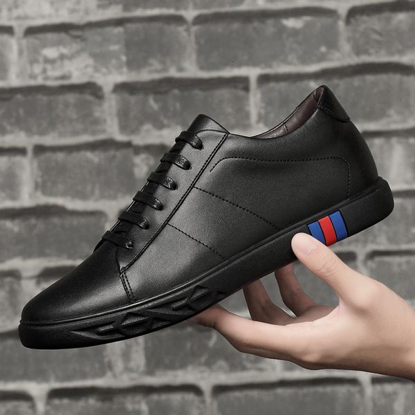 fashion male genuine leather flats shoes men lace up oxfords shoes korea flats breathable men casual sneaker n1, Black
fashion male genuine leather flats shoes men lace up oxfords shoes korea flats breathable men casual sneaker n1, Black