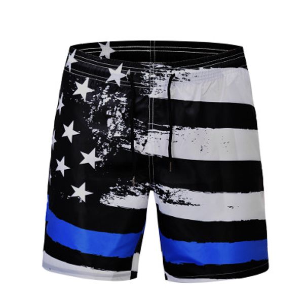 2019 new style large size beach pants summer personality star flag digital print swimming trunks baggy men's shorts, White;black
2019 new style large size beach pants summer personality star flag digital print swimming trunks baggy men's shorts, White;black