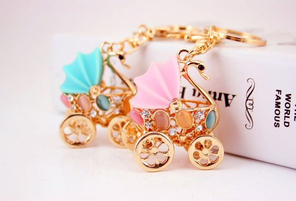 lovely rhinestone baby carriage keychain keyring wedding baby shower birthday party favors souvenirs 50 pcs/ lot, Silver
lovely rhinestone baby carriage keychain keyring wedding baby shower birthday party favors souvenirs 50 pcs/ lot, Silver