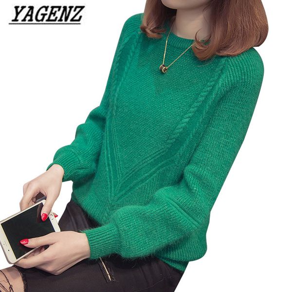 2018 new autumn winter women's o neck pullover short sweater korean loose long sleeve warm wool sweater female solid casual top, White;black
2018 new autumn winter women's o neck pullover short sweater korean loose long sleeve warm wool sweater female solid casual top, White;black