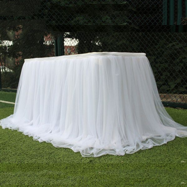 colorful table skirt tutu tulle tablecloth for wedding party table decoration home textile tablecloth accessories
colorful table skirt tutu tulle tablecloth for wedding party table decoration home textile tablecloth accessories
