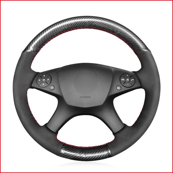 black pu carbon fiber steering wheel cover for w204 c-class 2007-2010 c280 c230 c180 c260 c200 c300
black pu carbon fiber steering wheel cover for w204 c-class 2007-2010 c280 c230 c180 c260 c200 c300
