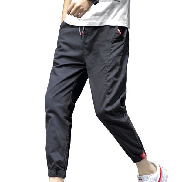 2019 fashion brand mens pockets cargo pants elastic sweatpants male hip hop trousers casual ankle-length pants streetwear, Black
2019 fashion brand mens pockets cargo pants elastic sweatpants male hip hop trousers casual ankle-length pants streetwear, Black