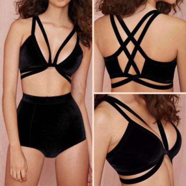 womens criss cross caged strappy stash bra crop bralette bustier padded vest summer beach wear bikini only bra no bottom
womens criss cross caged strappy stash bra crop bralette bustier padded vest summer beach wear bikini only bra no bottom