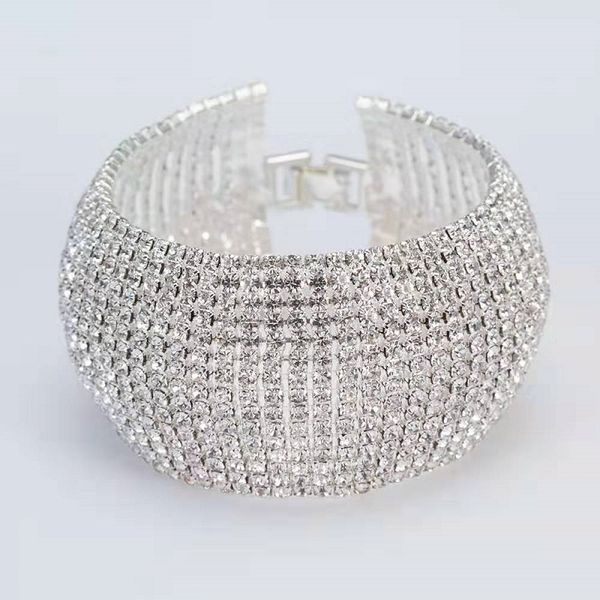 iced out tennis chain wedding bracelets for women luxury designer bling dimaond bridal bracelet girls engagement dinner fashion jewelry gift, Golden;silver
iced out tennis chain wedding bracelets for women luxury designer bling dimaond bridal bracelet girls engagement dinner fashion jewelry gift, Golden;silver