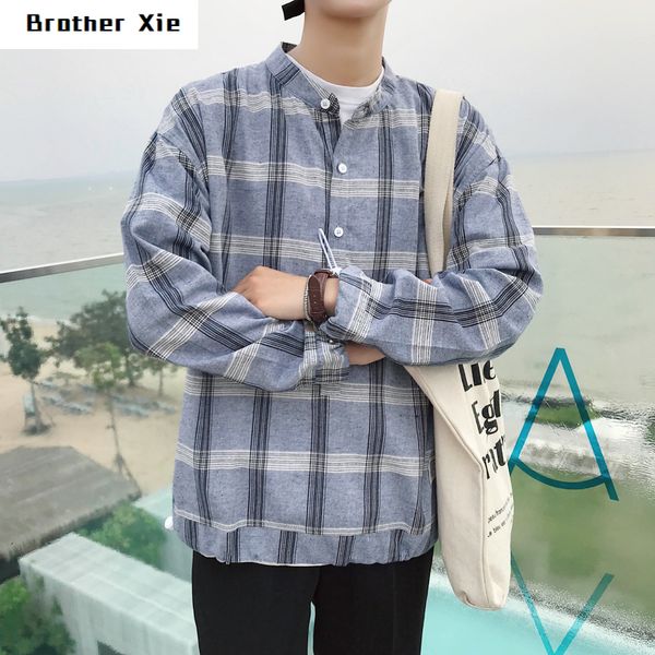autumn new plaid shirt men fashion retro casual collar shirt man streetwear wild loose long-sleeved male clothes -2xl, White;black
autumn new plaid shirt men fashion retro casual collar shirt man streetwear wild loose long-sleeved male clothes -2xl, White;black
