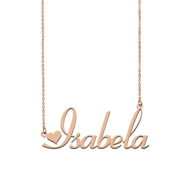 isabela name necklace , custom name necklace for women girls friends birthday wedding christmas mother days gift, Silver
isabela name necklace , custom name necklace for women girls friends birthday wedding christmas mother days gift, Silver