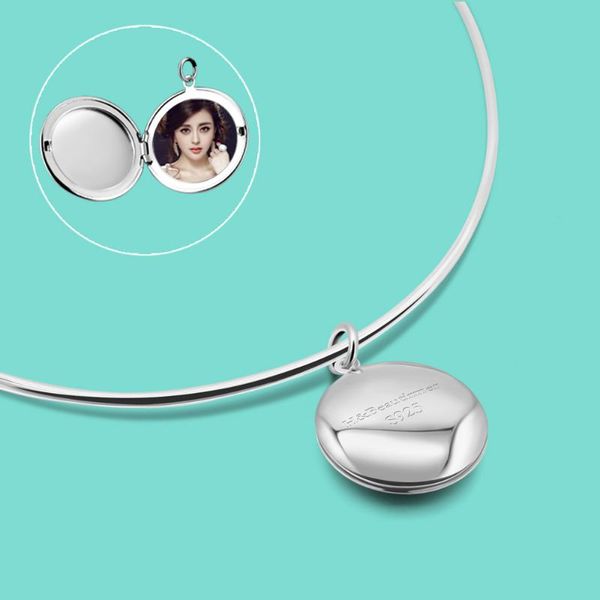 new women's 925 sterling silver collar anniversary round p box pendant custom p 24k gold necklace / collar jewelry gift
new women's 925 sterling silver collar anniversary round p box pendant custom p 24k gold necklace / collar jewelry gift