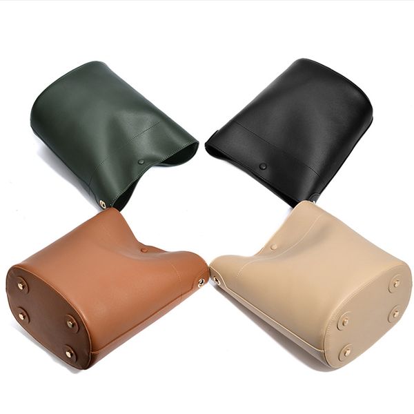 lady bags handle chic crossbody pu women large bag totes shoulder buckets leather handbags leather vintage purse uluep, Red;black
lady bags handle chic crossbody pu women large bag totes shoulder buckets leather handbags leather vintage purse uluep, Red;black