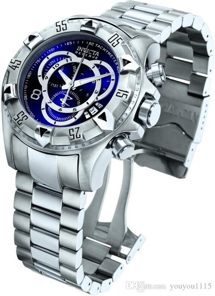 swiss quartz cosc invicta watch model 5526 - 52mm silver stainless steel blue excursion men's wristwatch + original box for, Slivery;brown
swiss quartz cosc invicta watch model 5526 - 52mm silver stainless steel blue excursion men's wristwatch + original box for, Slivery;brown