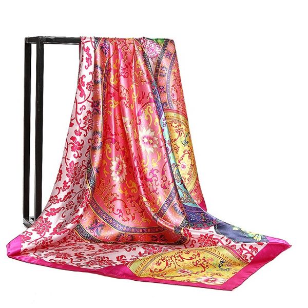 brand design pink leopard hijab scarf women silk scarfs foulard square head wraps new fashion shawl manufacturer 90*90cm 91024, Blue;gray
brand design pink leopard hijab scarf women silk scarfs foulard square head wraps new fashion shawl manufacturer 90*90cm 91024, Blue;gray