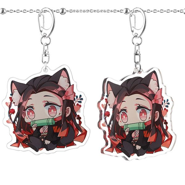 anime 2020 new demon slayer keychain brinco blade of ghost key chains choker kamado tanjirou same jewelry fans gift, Slivery;golden
anime 2020 new demon slayer keychain brinco blade of ghost key chains choker kamado tanjirou same jewelry fans gift, Slivery;golden
