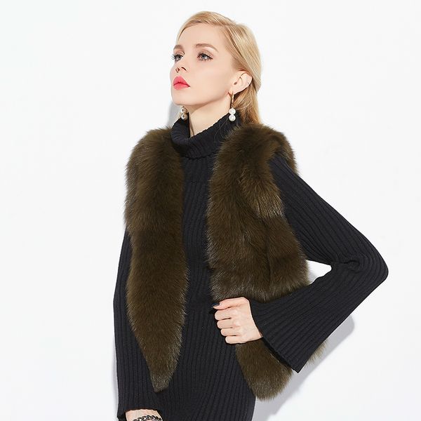 women's fur & faux fashion women real vest genuine coat winter warm short jacket vests for female 2021 300% natural y-3939, Black
women's fur & faux fashion women real vest genuine coat winter warm short jacket vests for female 2021 300% natural y-3939, Black