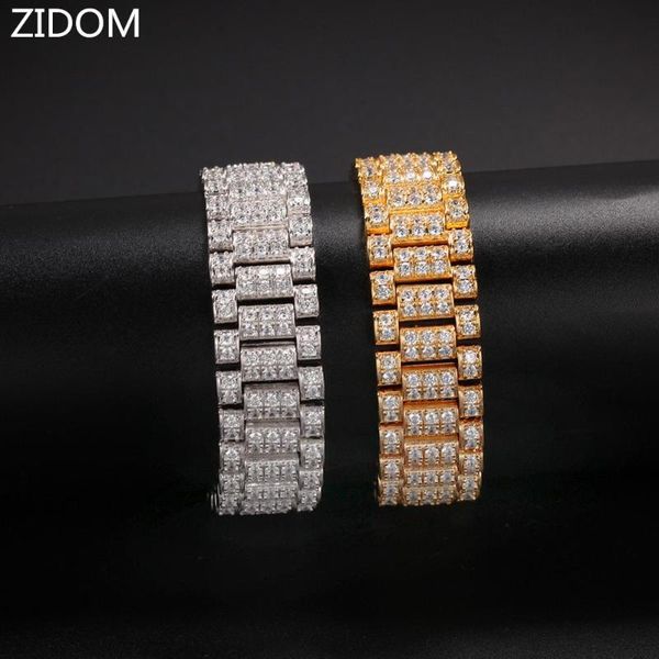 men/women hip hop iced out bling bracelets micro pave zircon fashion punk watchband bracelet hiphop jewelry, Black
men/women hip hop iced out bling bracelets micro pave zircon fashion punk watchband bracelet hiphop jewelry, Black