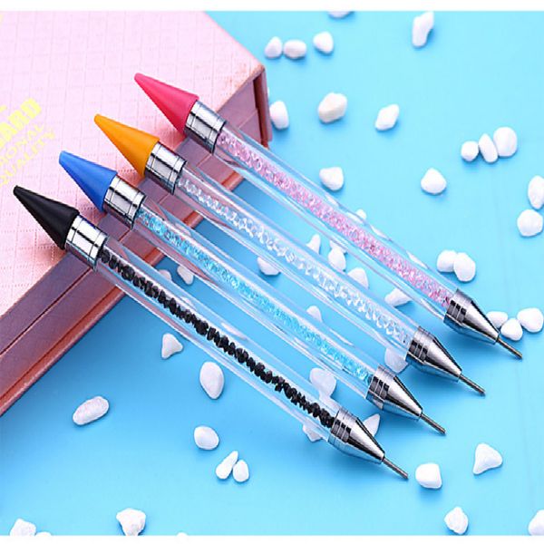 1pcs set uv gel painting nail art dotting pen acrylic handle rhinestone crystal 2 way brush salon decoration manicure tools kit
1pcs set uv gel painting nail art dotting pen acrylic handle rhinestone crystal 2 way brush salon decoration manicure tools kit